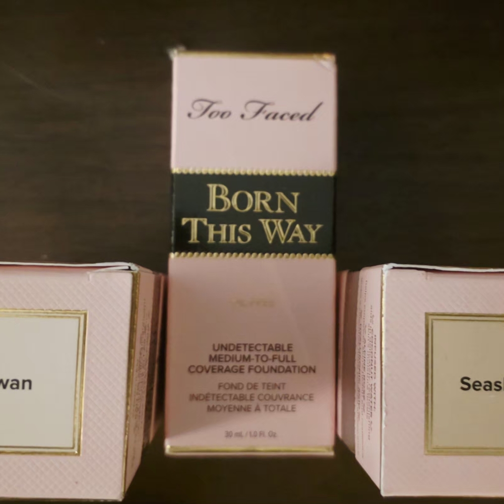 Too Faced Born This Way Foundation - Swan & Seashell Shades